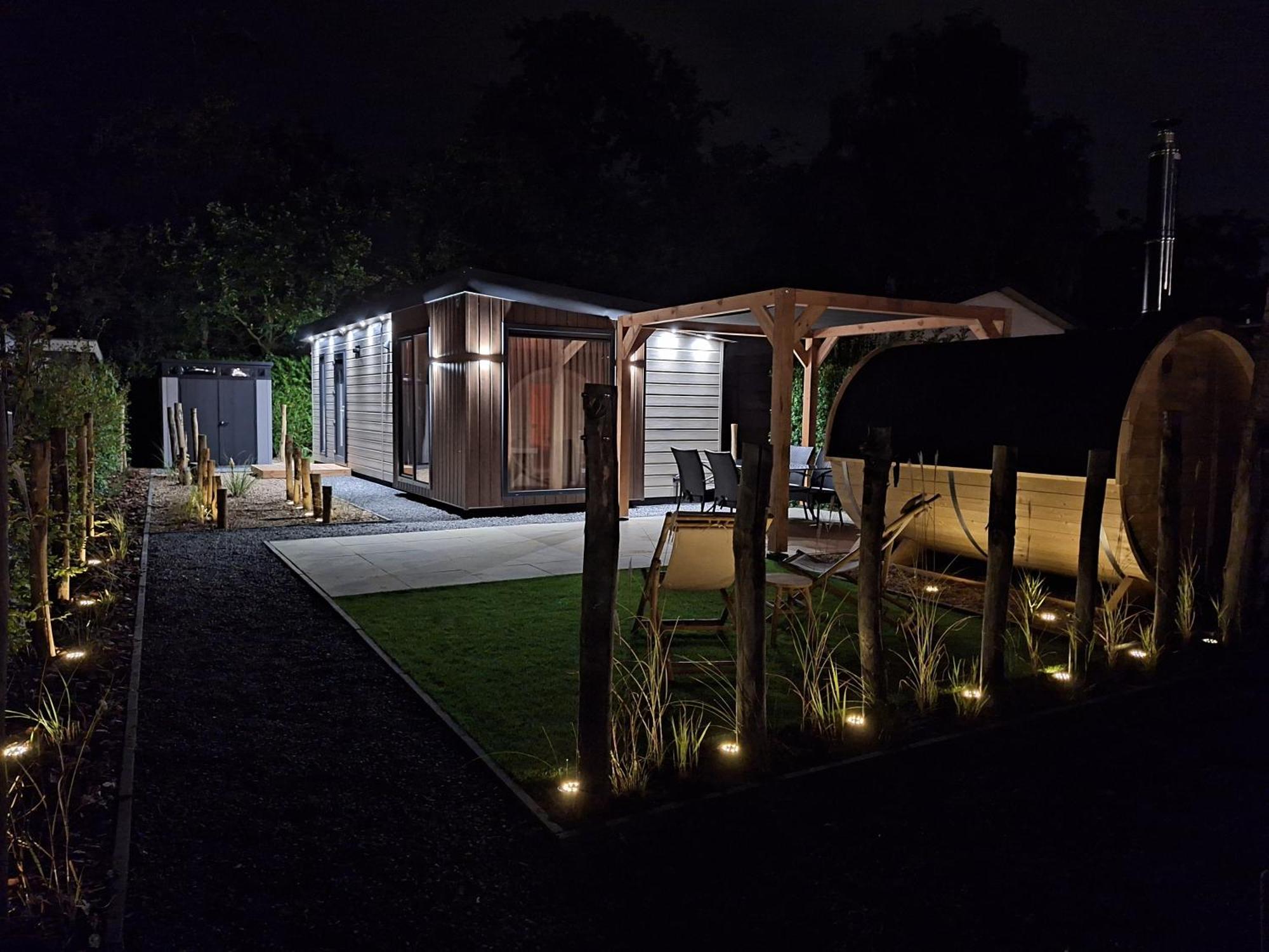 'Relax Lodge Sea' - Wellness Lodge In Zeeland - Private Sauna - Airco - Garden - Outdoor Swimming Pool - Free Wifi, Towels & Bed Linen Heinkenszand Buitenkant foto