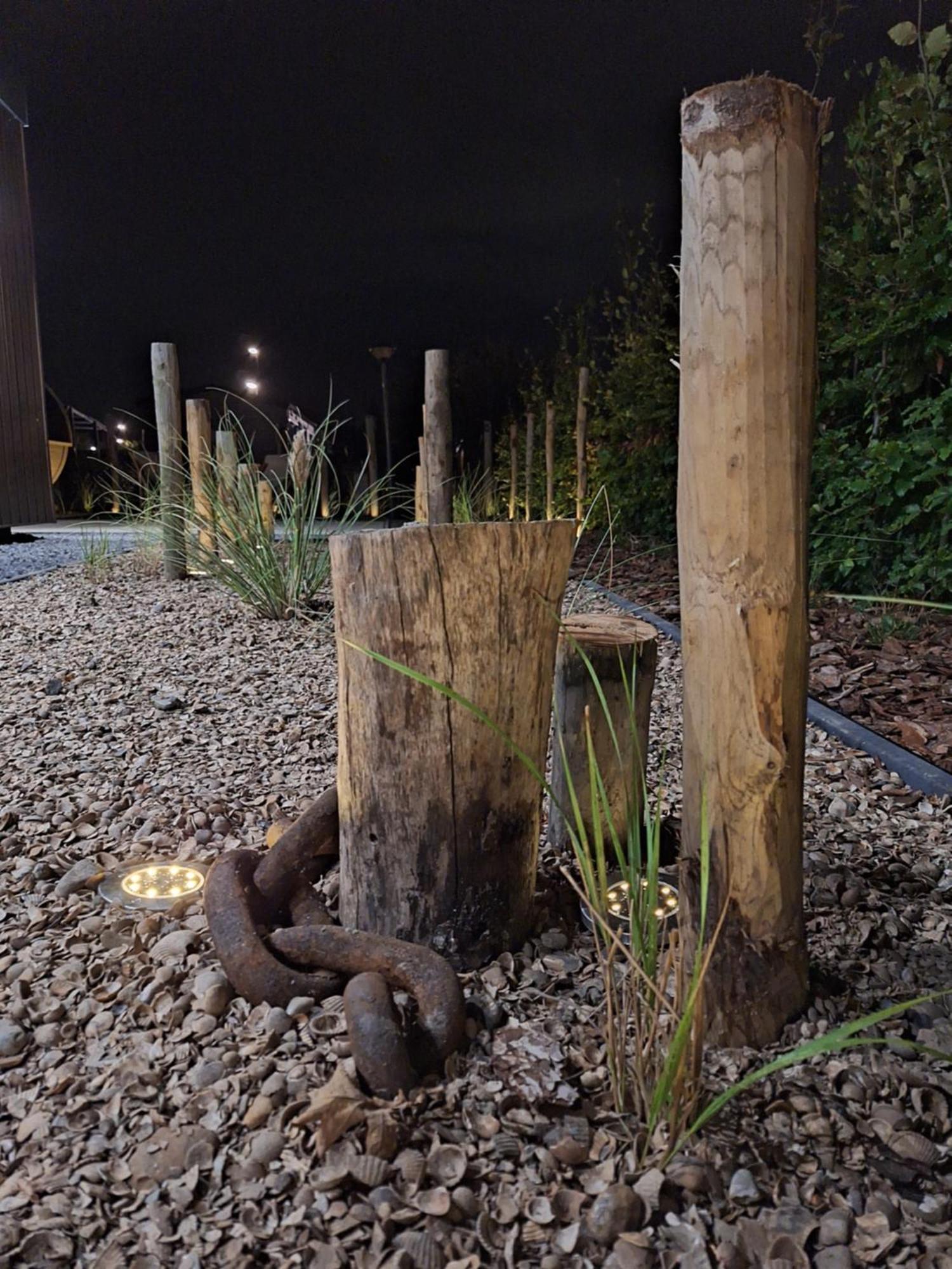 'Relax Lodge Sea' - Wellness Lodge In Zeeland - Private Sauna - Airco - Garden - Outdoor Swimming Pool - Free Wifi, Towels & Bed Linen Heinkenszand Buitenkant foto